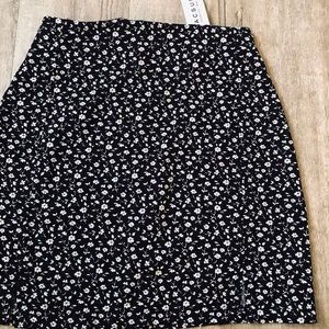 Floral skirt from PacSun.